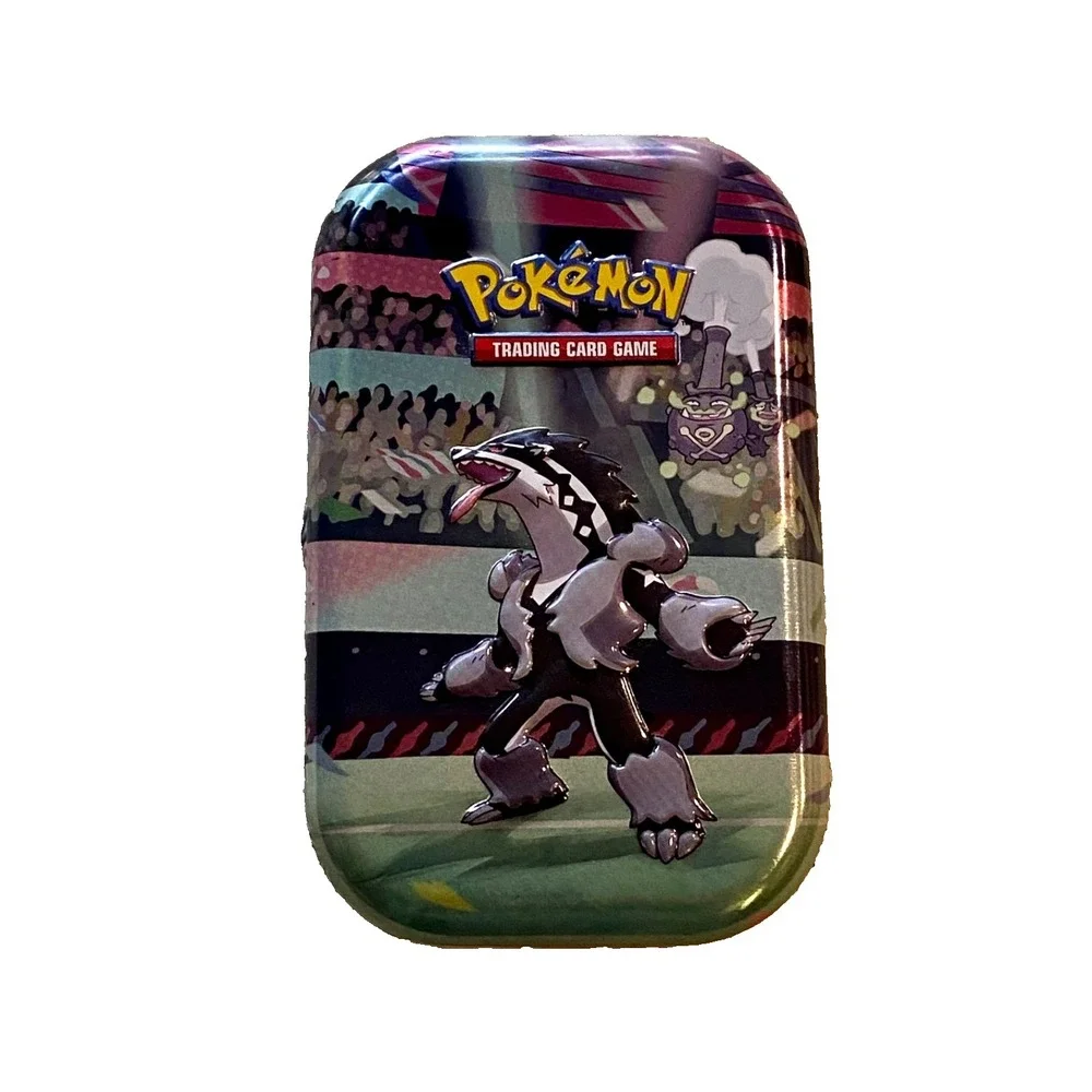 Pokémon TCG Galar Power Obstagoon Mini Tin Only Metal Cards Case Empty GUC